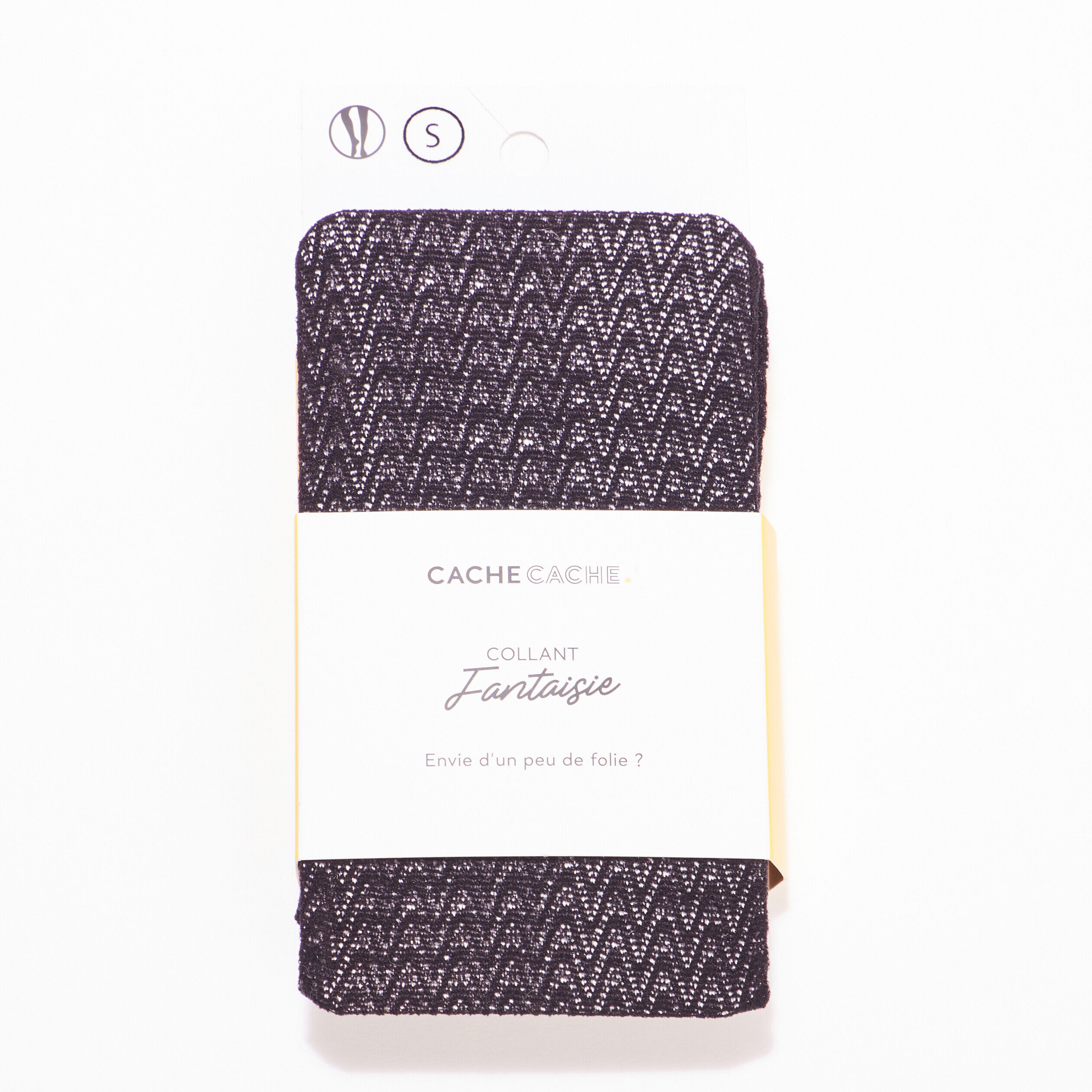 Collants fantaisie noir femme | Cache Cache