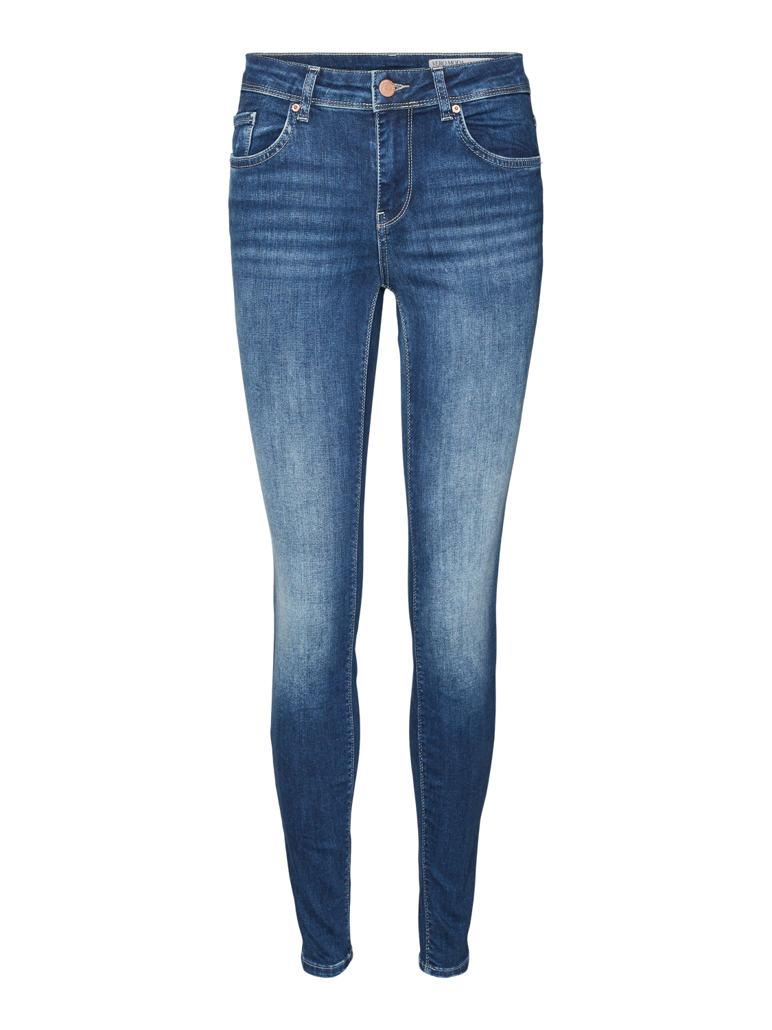 VMLUX Mid Rise Slim Fit Jeans