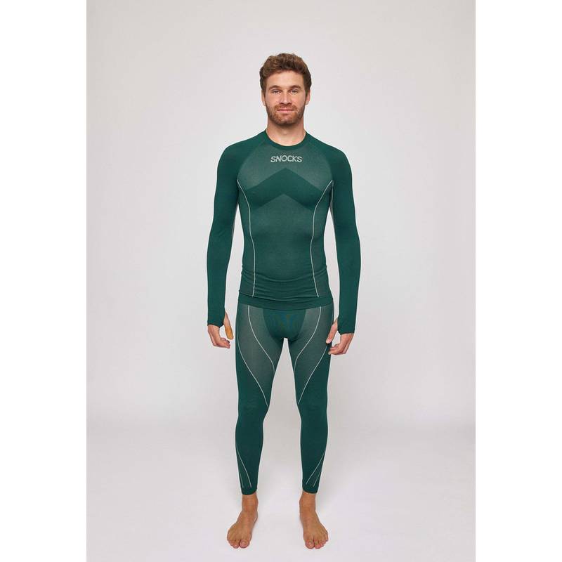 Snocks Thermounterwsche mit Daumenloch Wscheset Herren