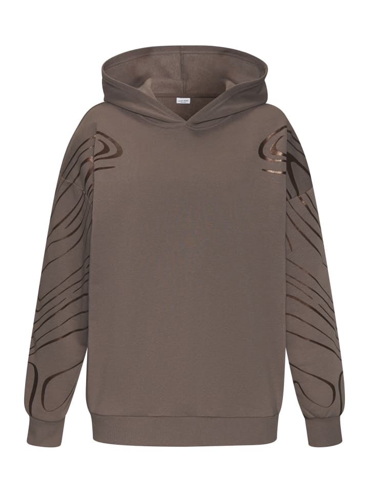 LASCANA ACTIVE Hoodie in braun günstig kaufen