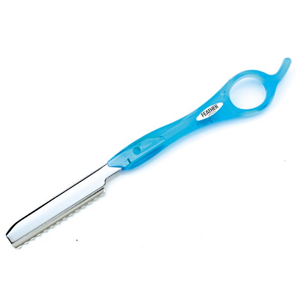 Feather Razor Rasiermesser  aqua blue
