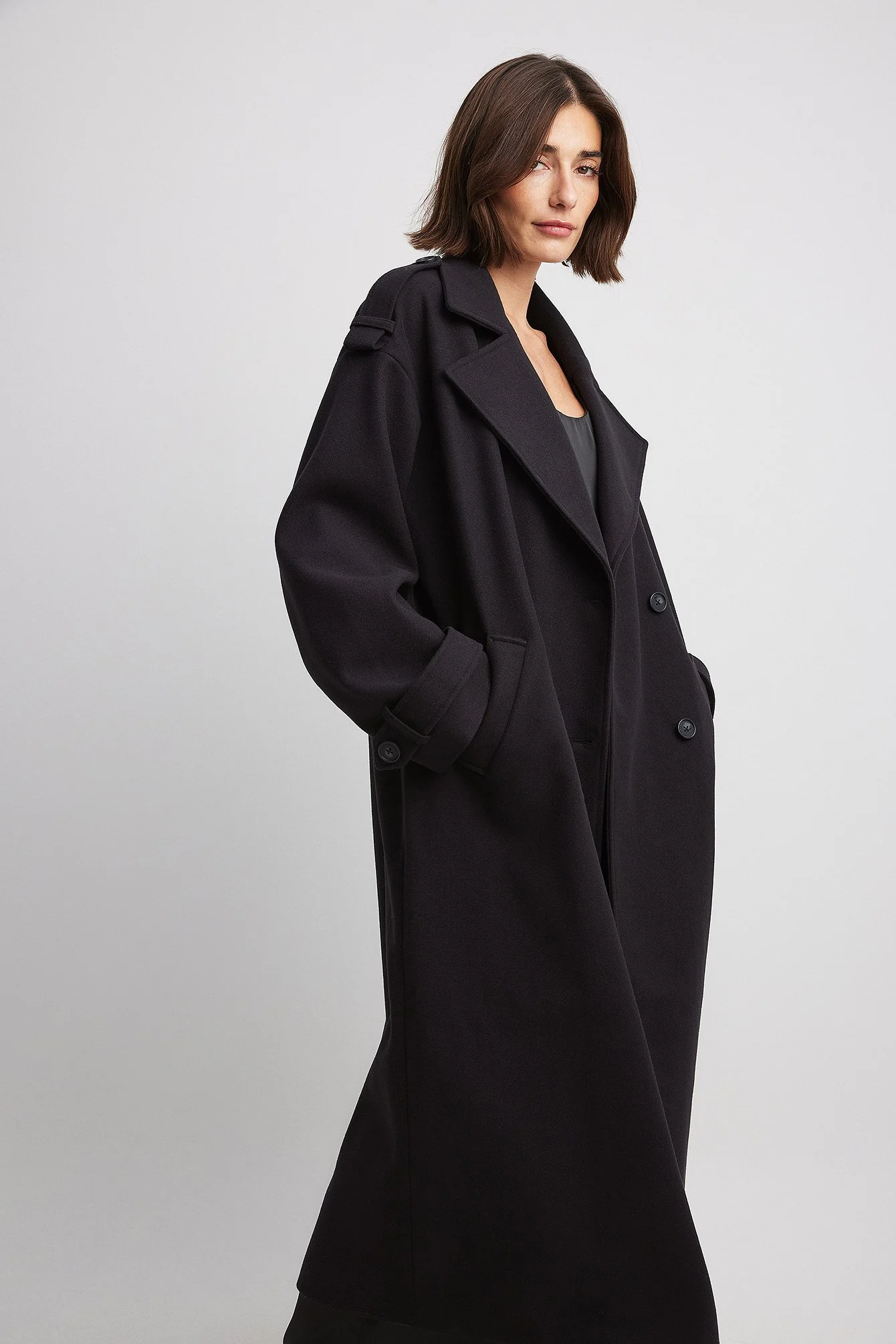 Dicker Oversize-Trenchcoat