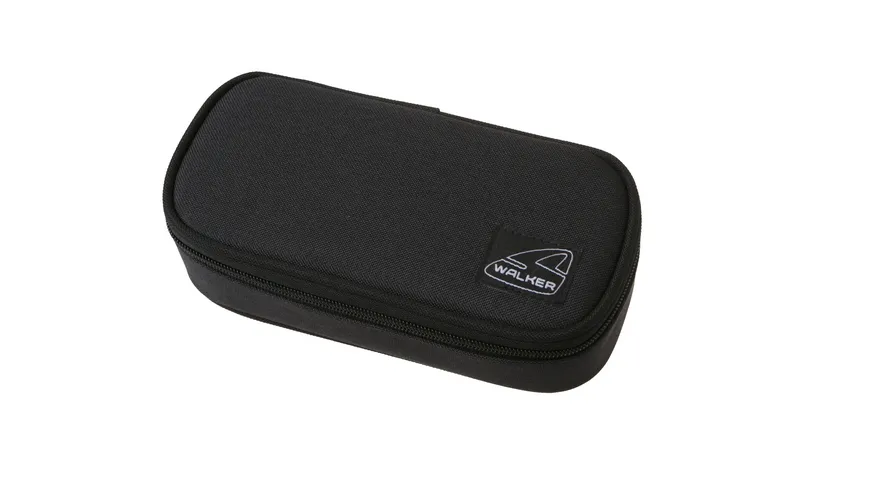 WALKER  Pencil Box Classic Black Melange schwarz