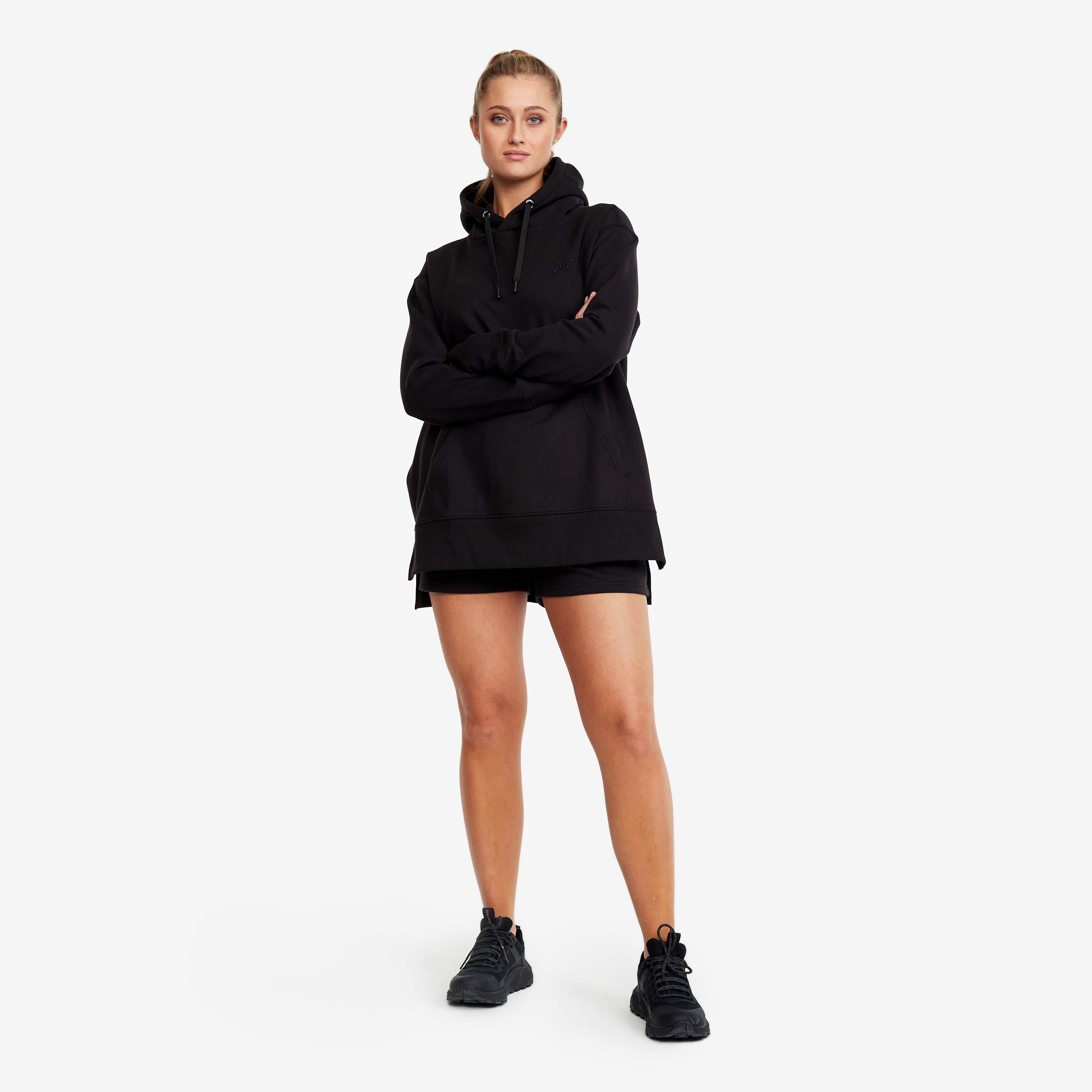 Lounge Hoodie Femme Black