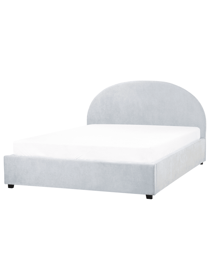 Beliani Doppelbett VAUCLUSE in Blau - (W) 174 x (H) 112 x (L) 214 cm günstig kaufen onesize