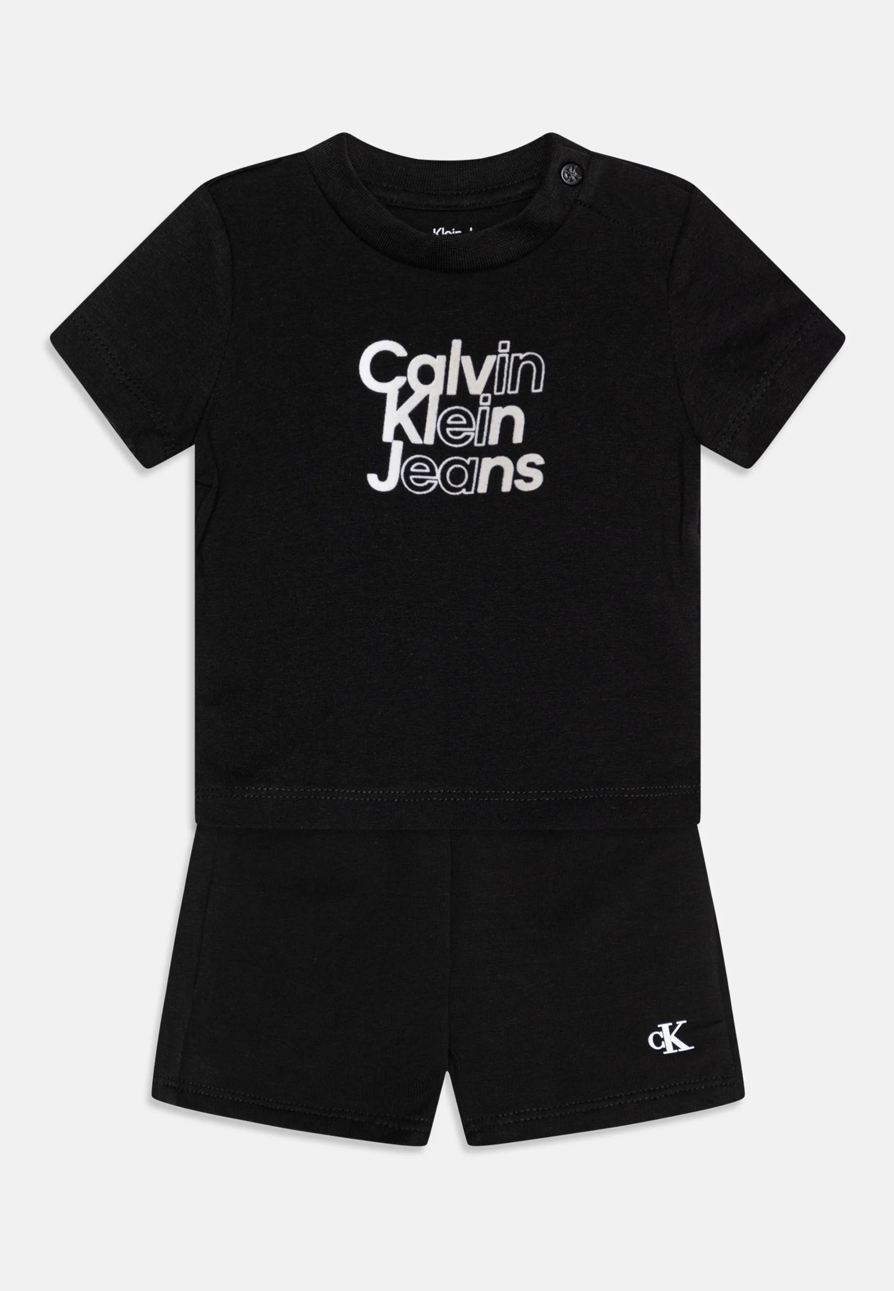 Calvin Klein Jeans BABY GRADIENT LOGO UNISEX - Pantalones cortos