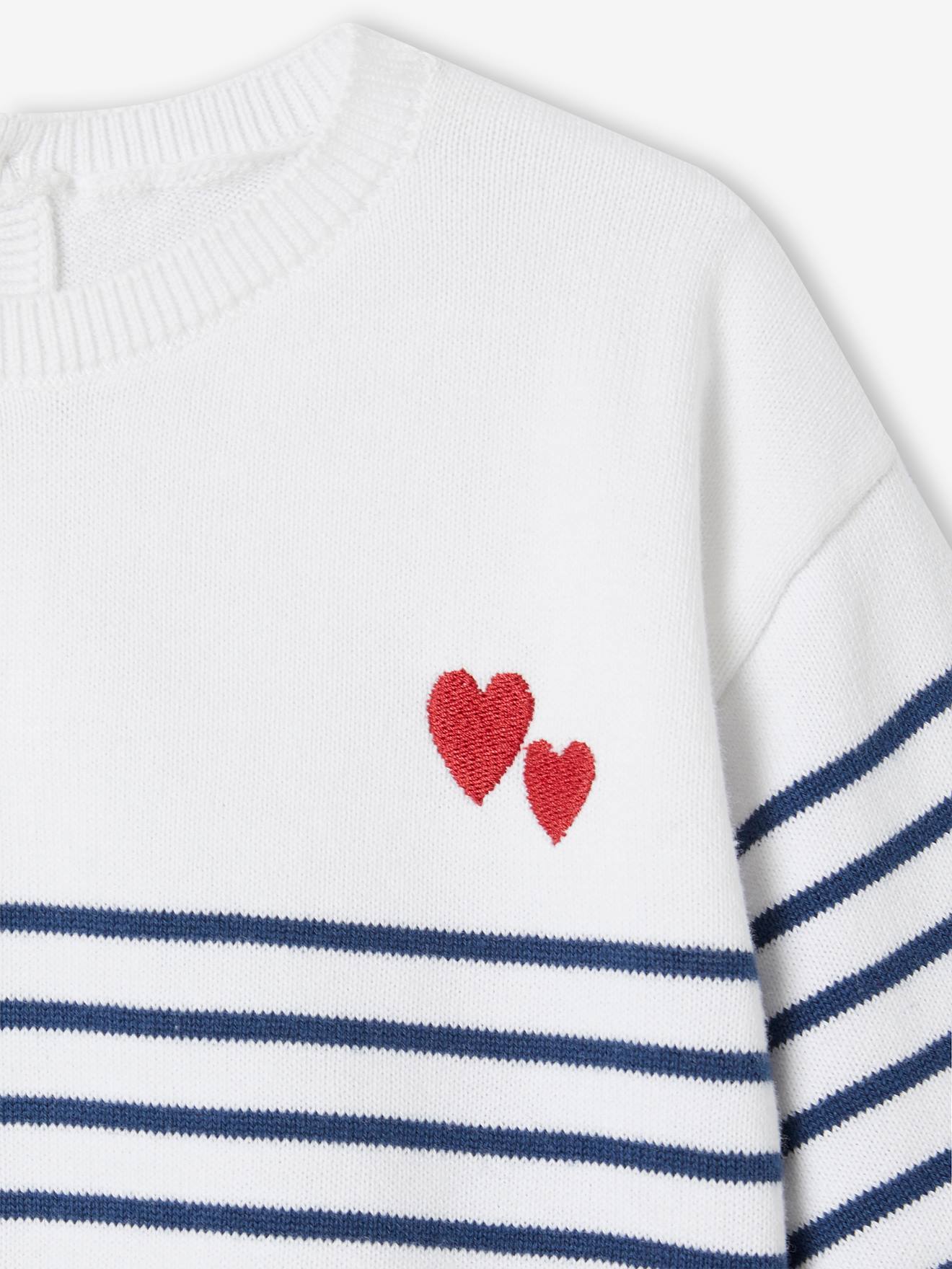 Vertbaudet Baby Matrosenpullover Oeko-Tex - marine gestreift