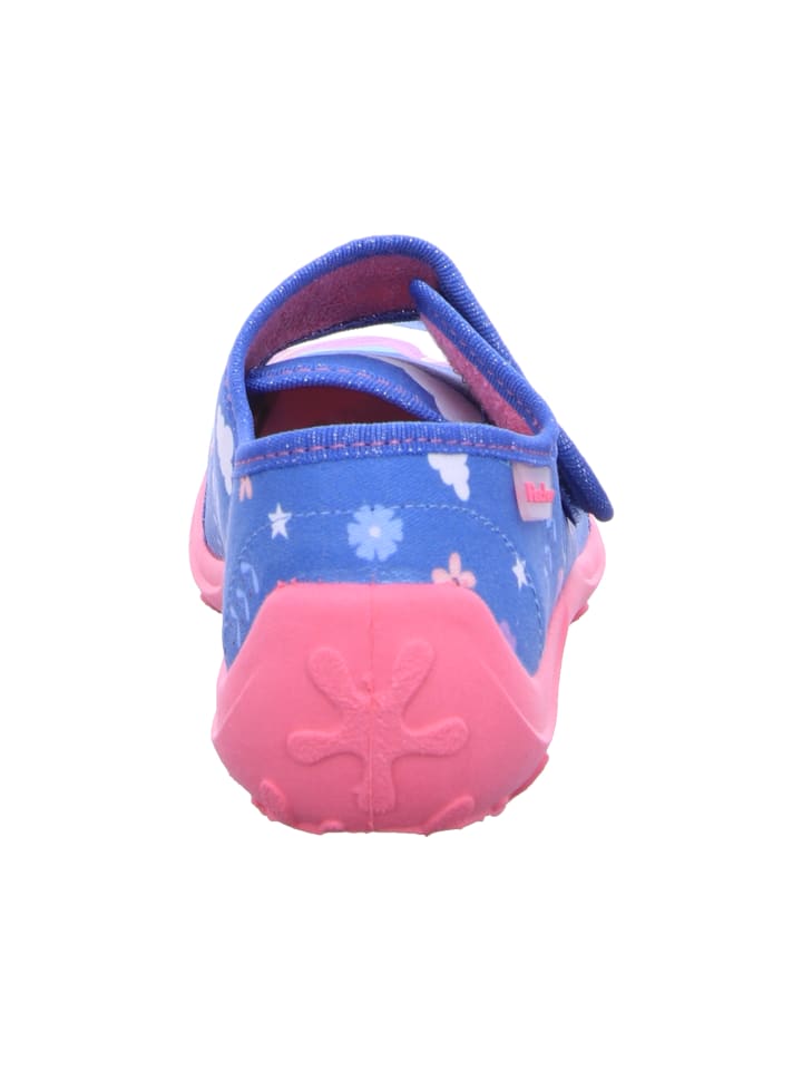Fischer Markenschuh Hausschuh in blau günstig kaufen