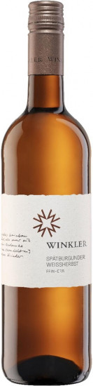2022 SPÄTBURGUNDER Weißherbst EINZIGARTIG feinherb Bio - Weingut Winkler GbR