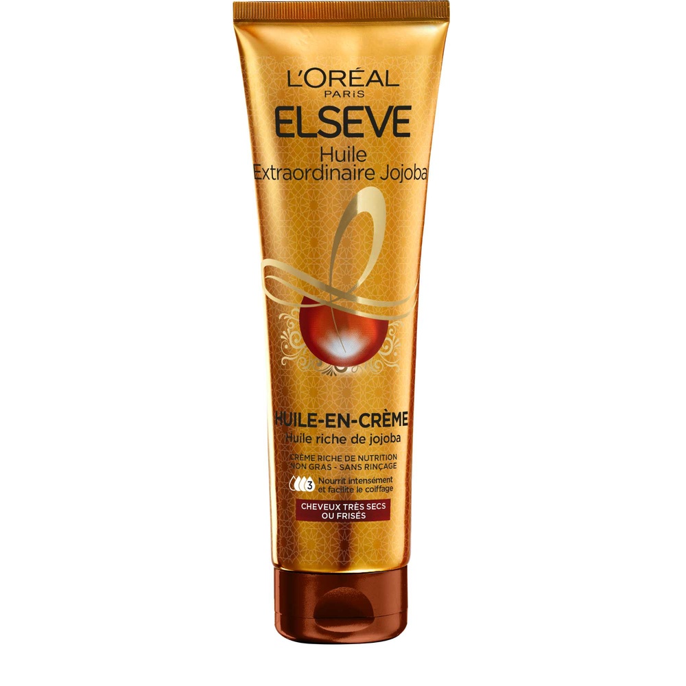 L'Oréal Paris Elsève Huile Extraordinaire Huile-en-crème cheveux très secs ou frisés