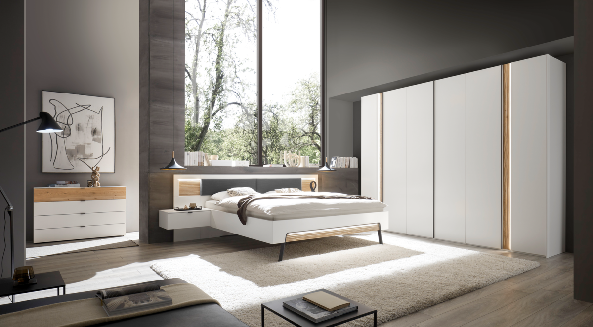 Loddenkemper Schrank Latura Bianco weiß matt