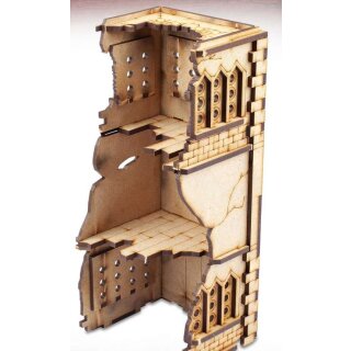 Ruined Modular Villetta Triplicare Rosa
