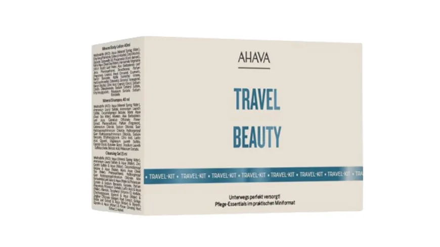 AHAVA Travel Beauty Kit Geschenkpackung