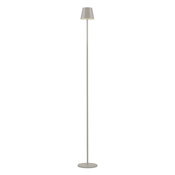 LED-Akku-Stehleuchte Buria, greige