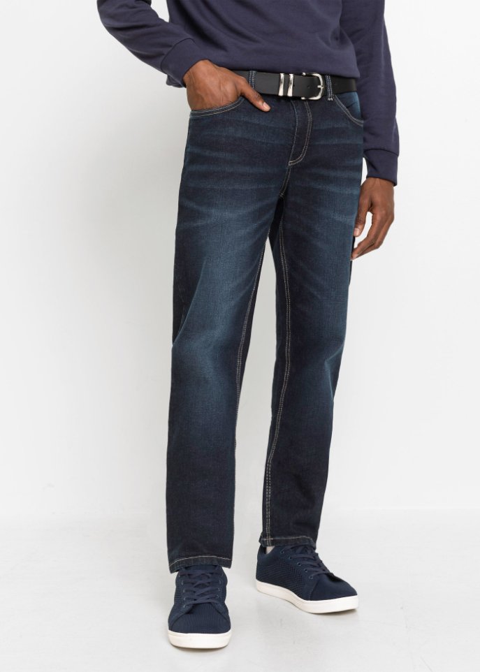 Regular Fit Stretch-Jeans, Straight