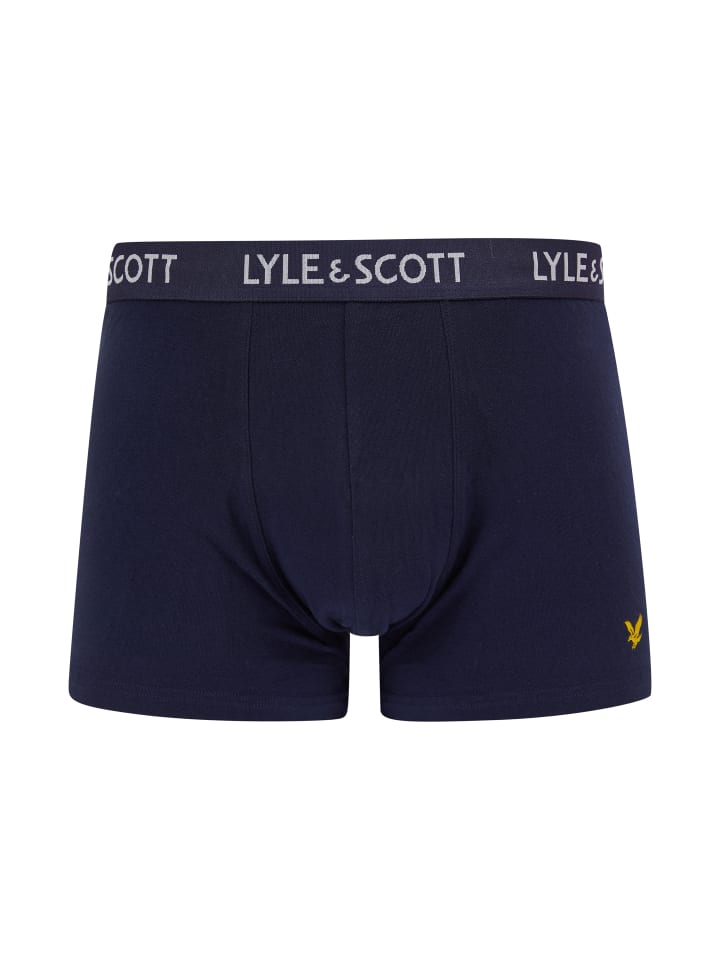 Lyle & Scott Trunks 5-Er Set in Schwarz/Weiß/Hellgrau/Dunkelgrau/Dunkelblau günstig kaufen