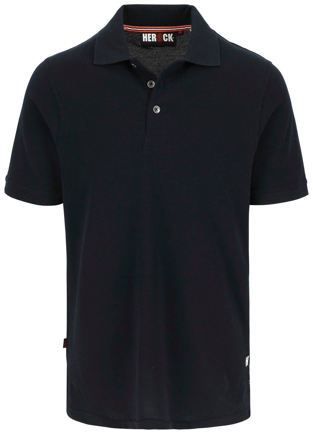 Herock Poloshirt LEVI POLO KURZARM (Spar-Set, 2-tlg) Reine Baumwolle, Rippstrick-Kragen und Bündchen, verschiedene Farben