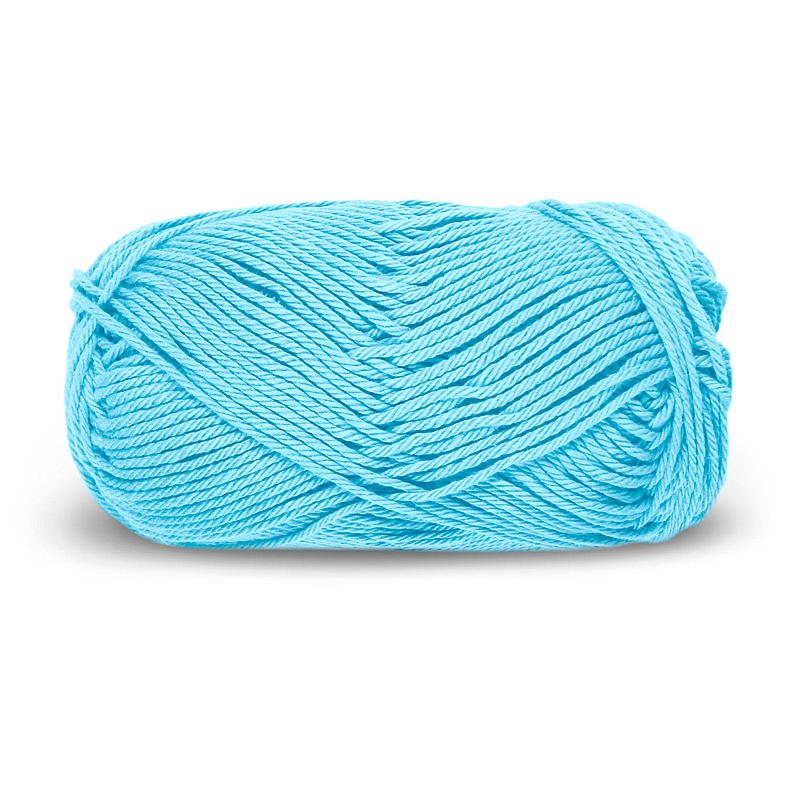 Cotton medi garn karibisk blå