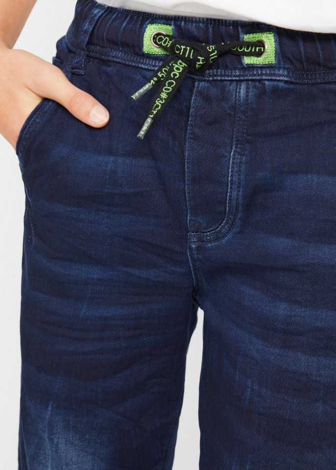 Jungen Sweatjeans, elastischer Bund, Slim Fit