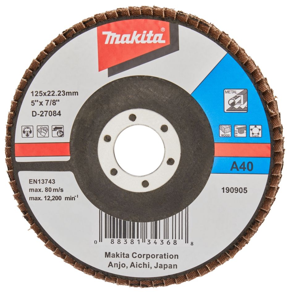 Makita Tilbehør D-27084 Lamskive 125mm A40