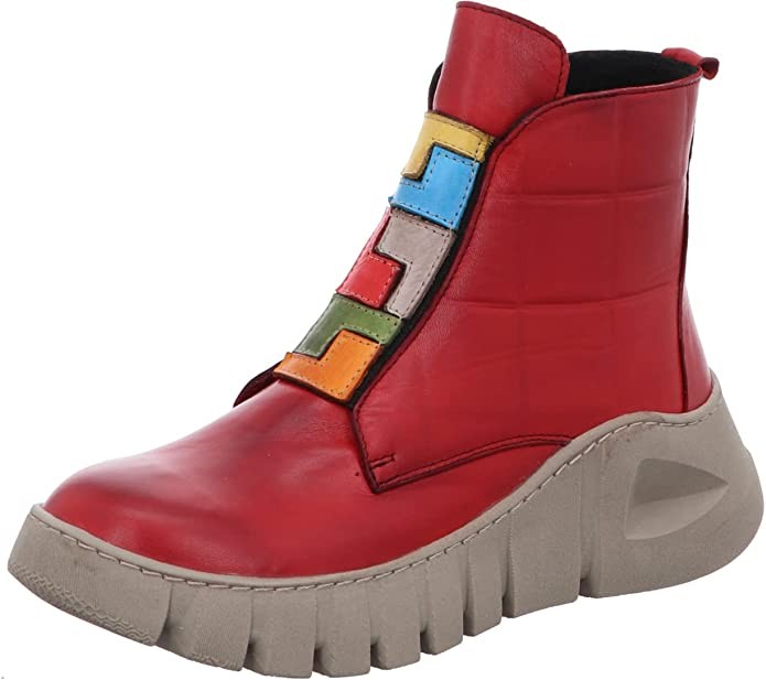 GEMINI Stiefeletten rot