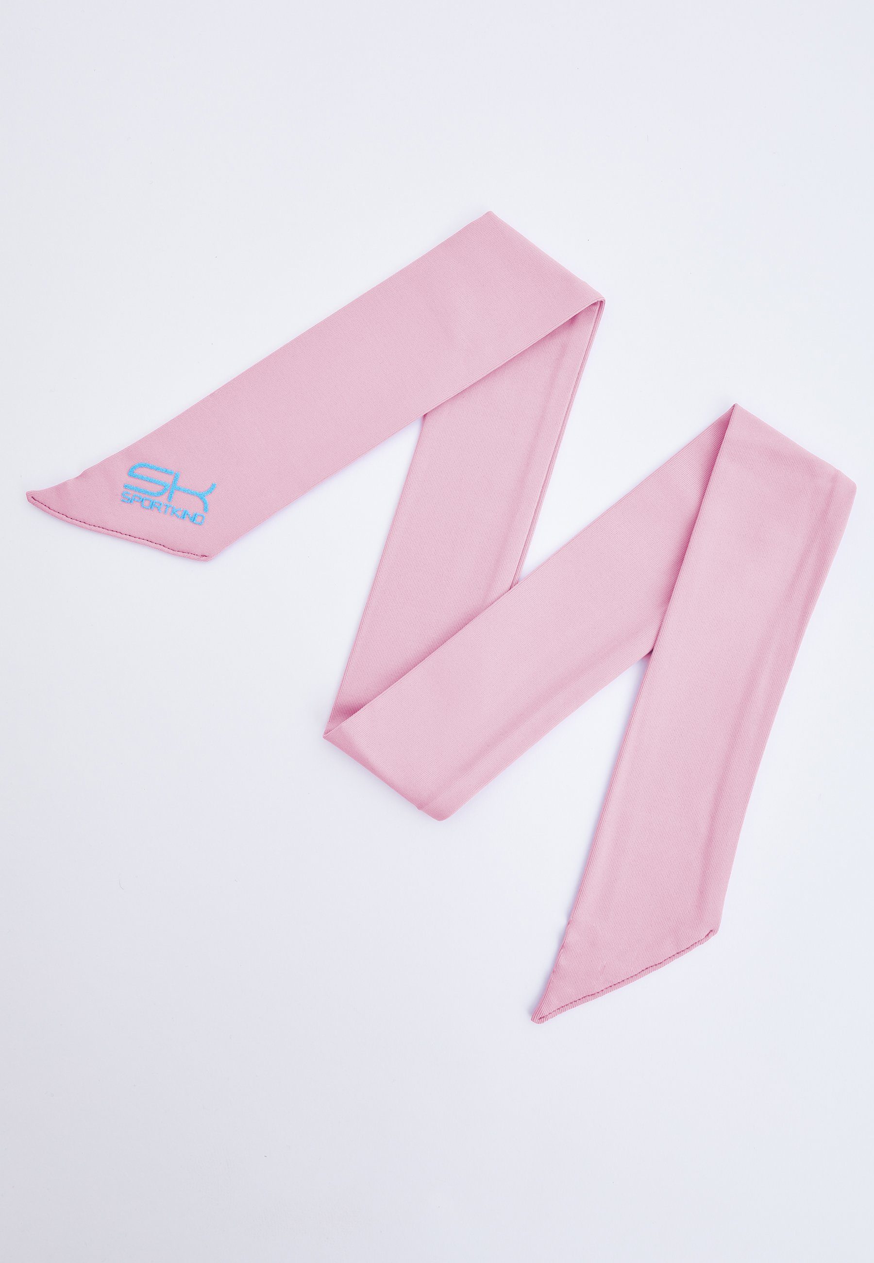 SPORTKIND Schweißband Tennis Stirnband Schweißband, unisex Kinder & Erwachsene, hellrosa