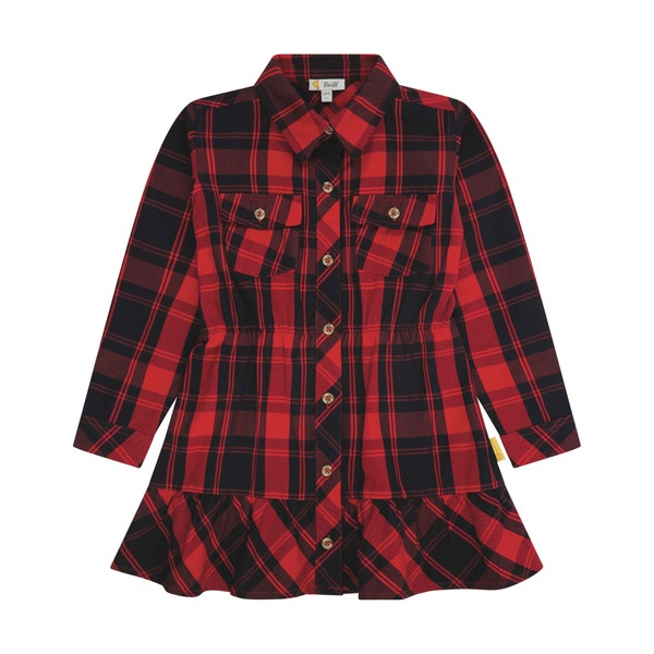 Kleid, rot für Mädchen