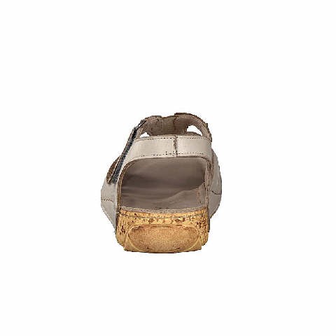 GEMINI Keilsandalen beige