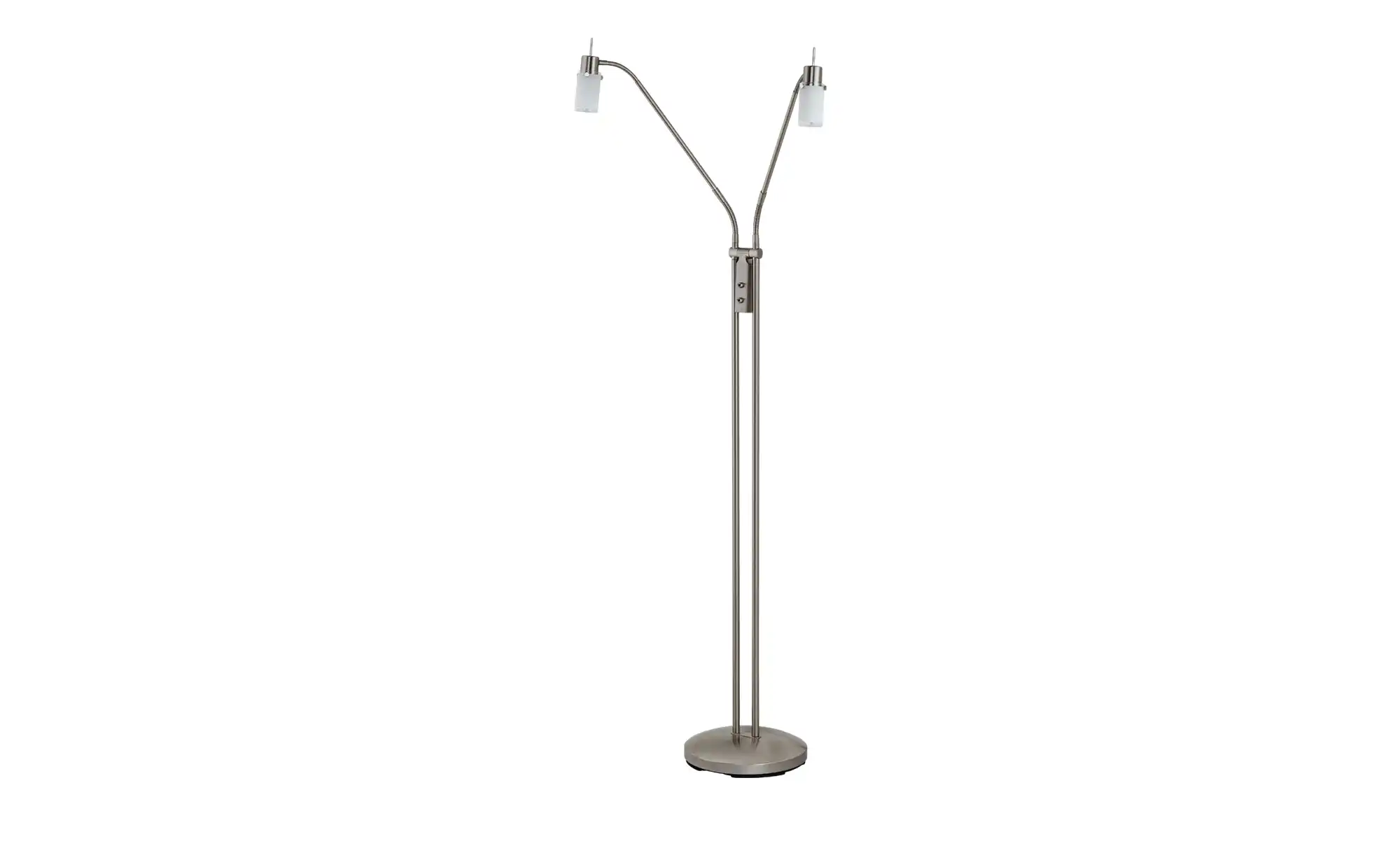 Paul Neuhaus LED- Stehleuchte, 2-flammig, nickel matt