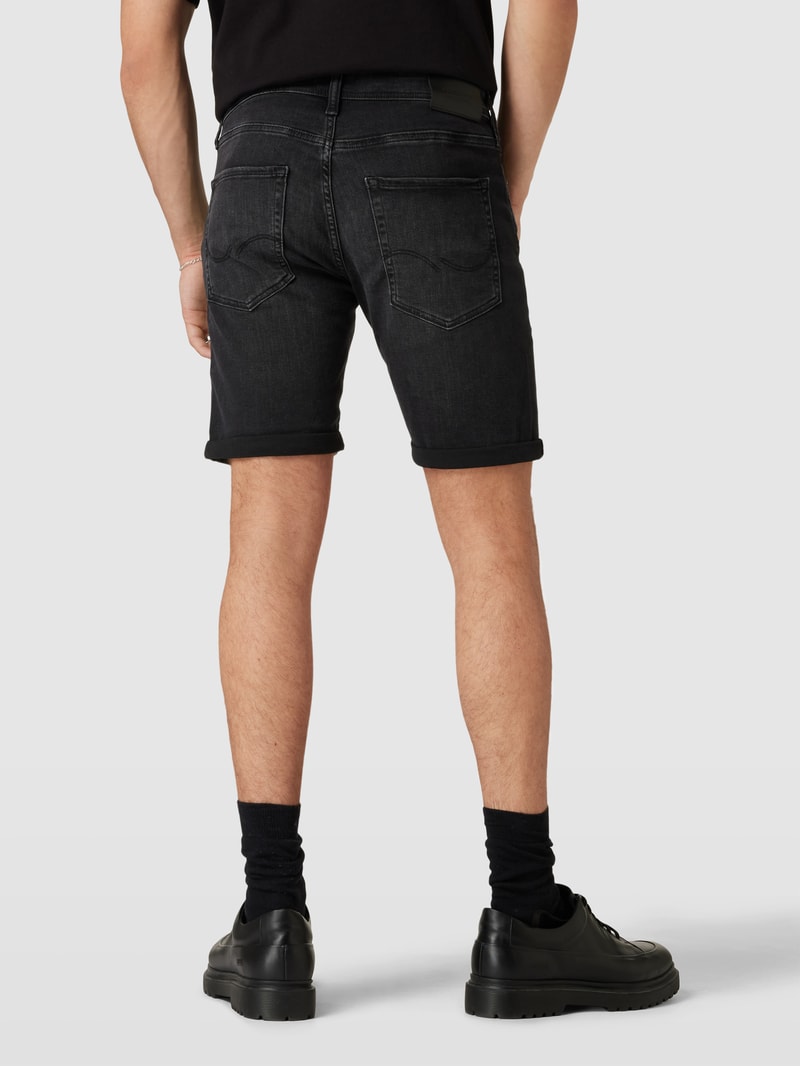 Bermudas in 5-Pocket-Design Modell 'RICK' in schwarz
