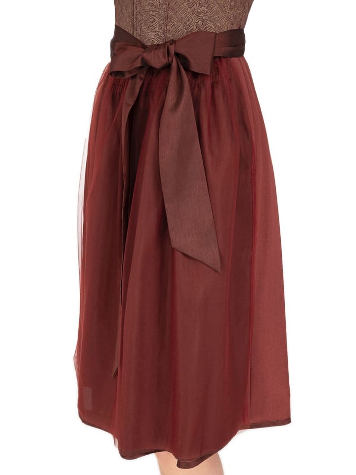 KRÜGER Midi Dirndl TAMIKA in braun günstig kaufen