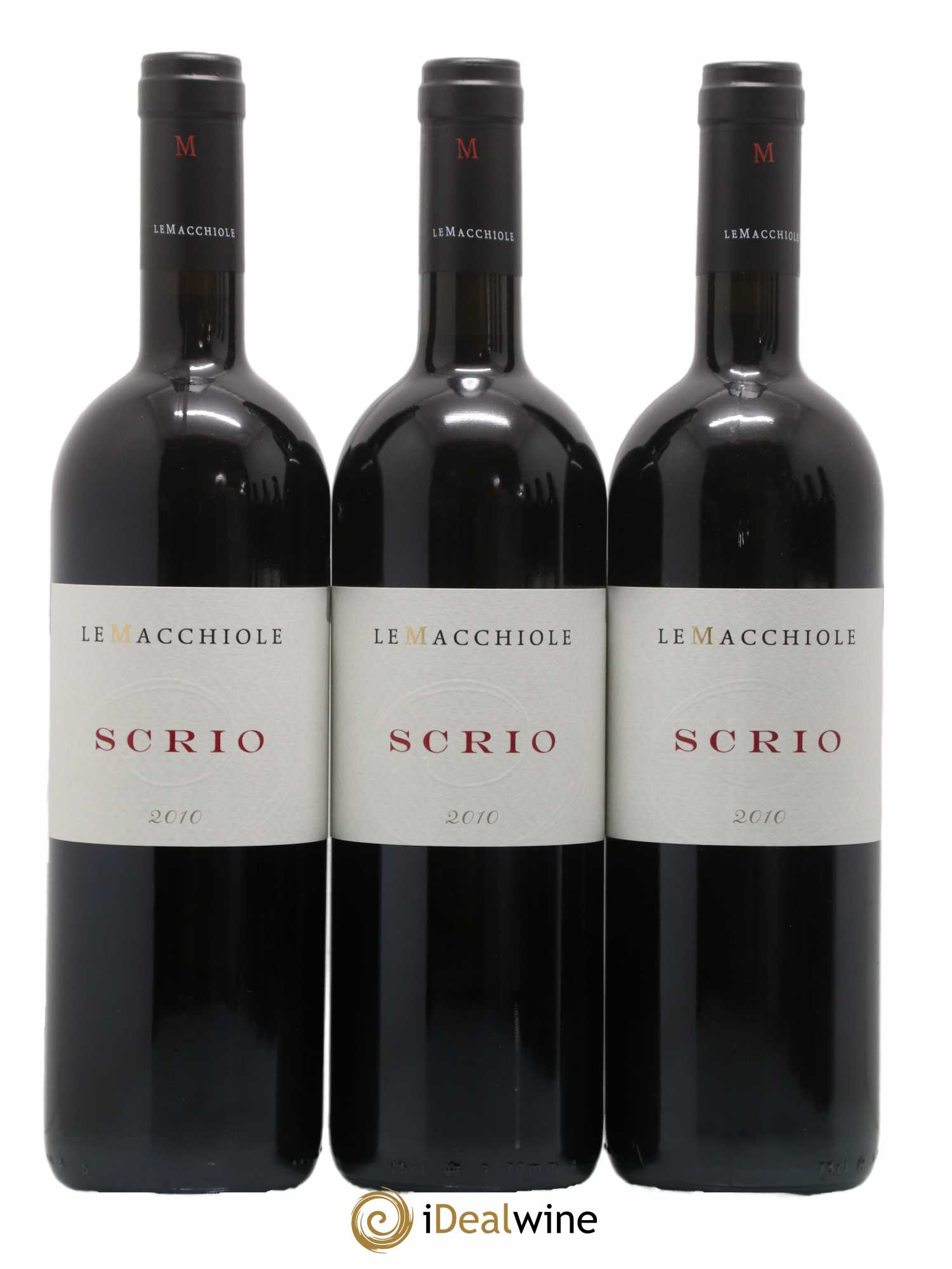 Toscana IGT Scrio  2010 - Lot de 6 Bouteilles