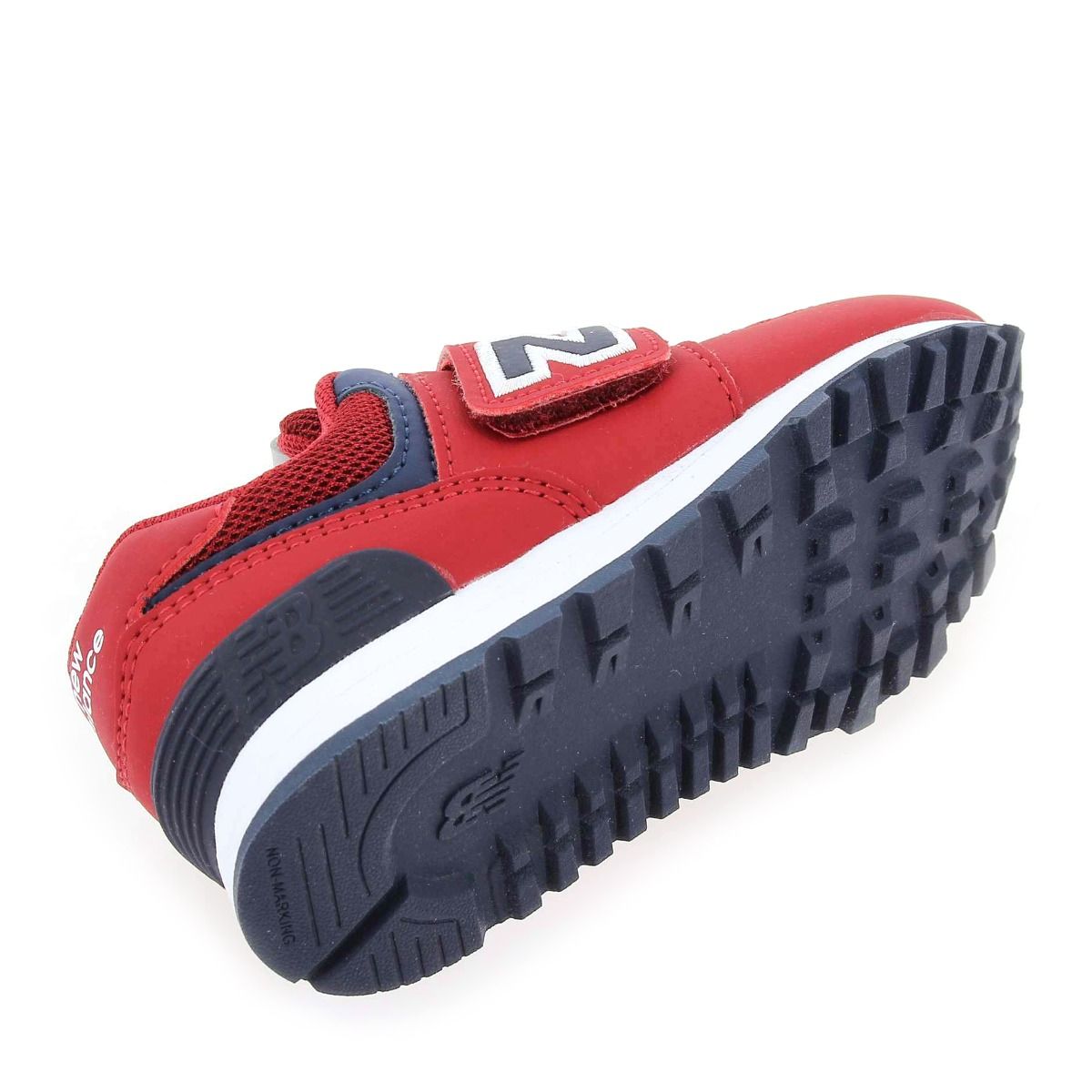 New Balance  IV574 VELCRO - rouge marine