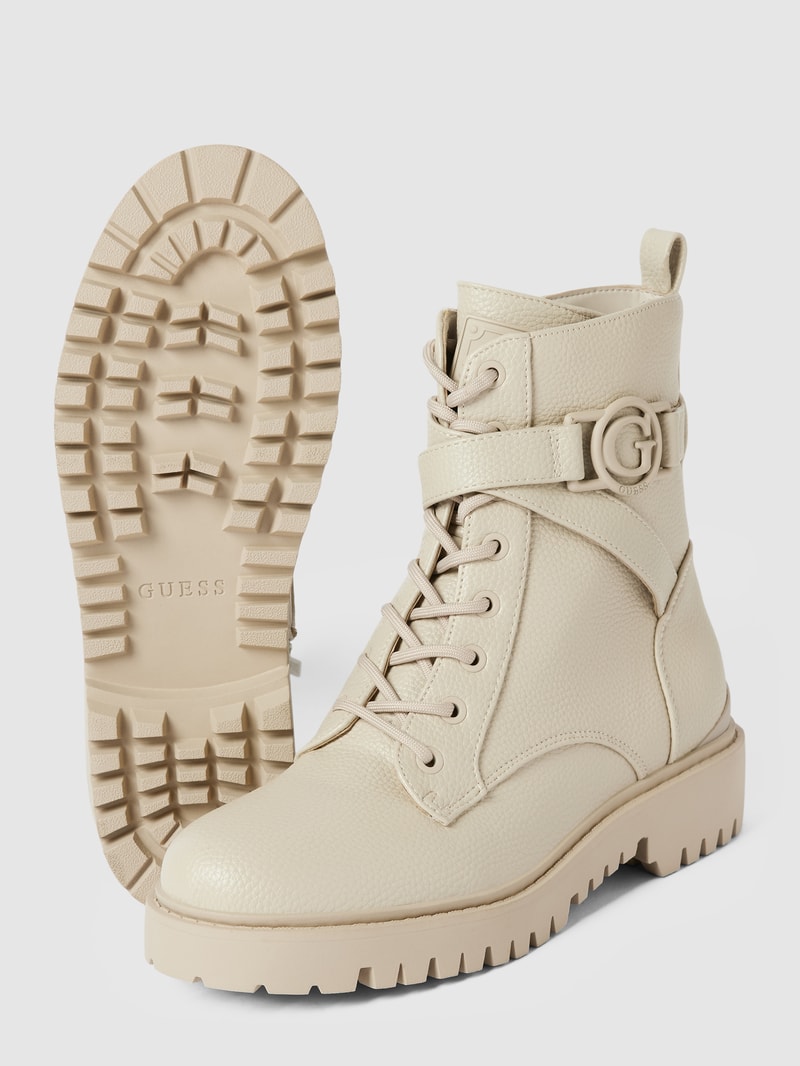 Boots in Leder-Optik Modell 'ODANNA' in beige