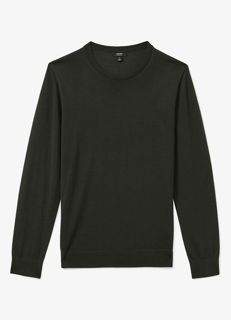 Reiss Wessex fine-knit wool pullover