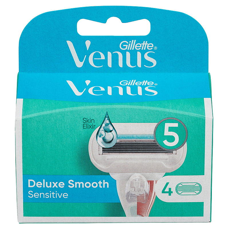 Gillette Gillette blader 4-pk, Smooth sensitive
