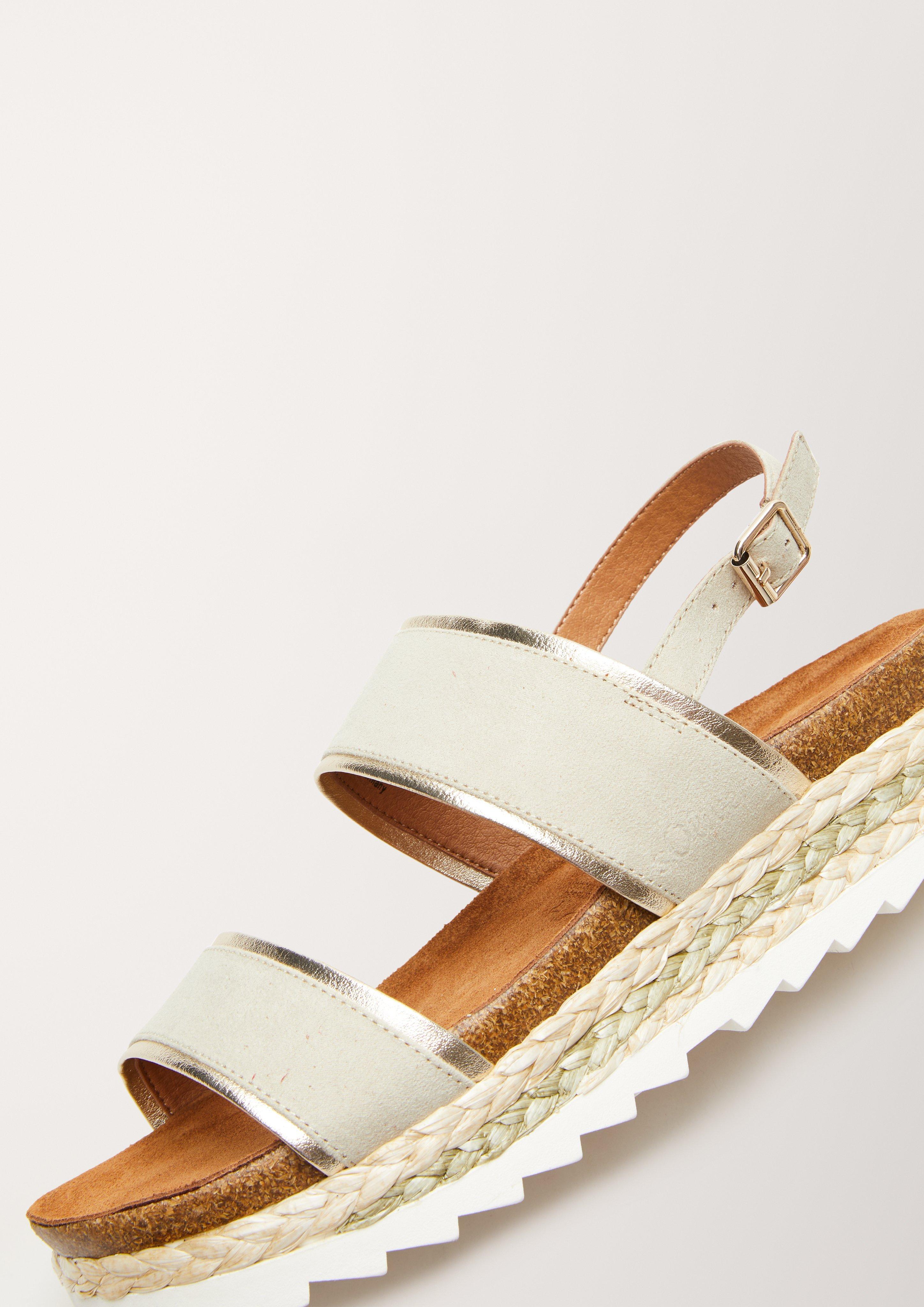 Sandalen mit Plateausohle  6005781-728