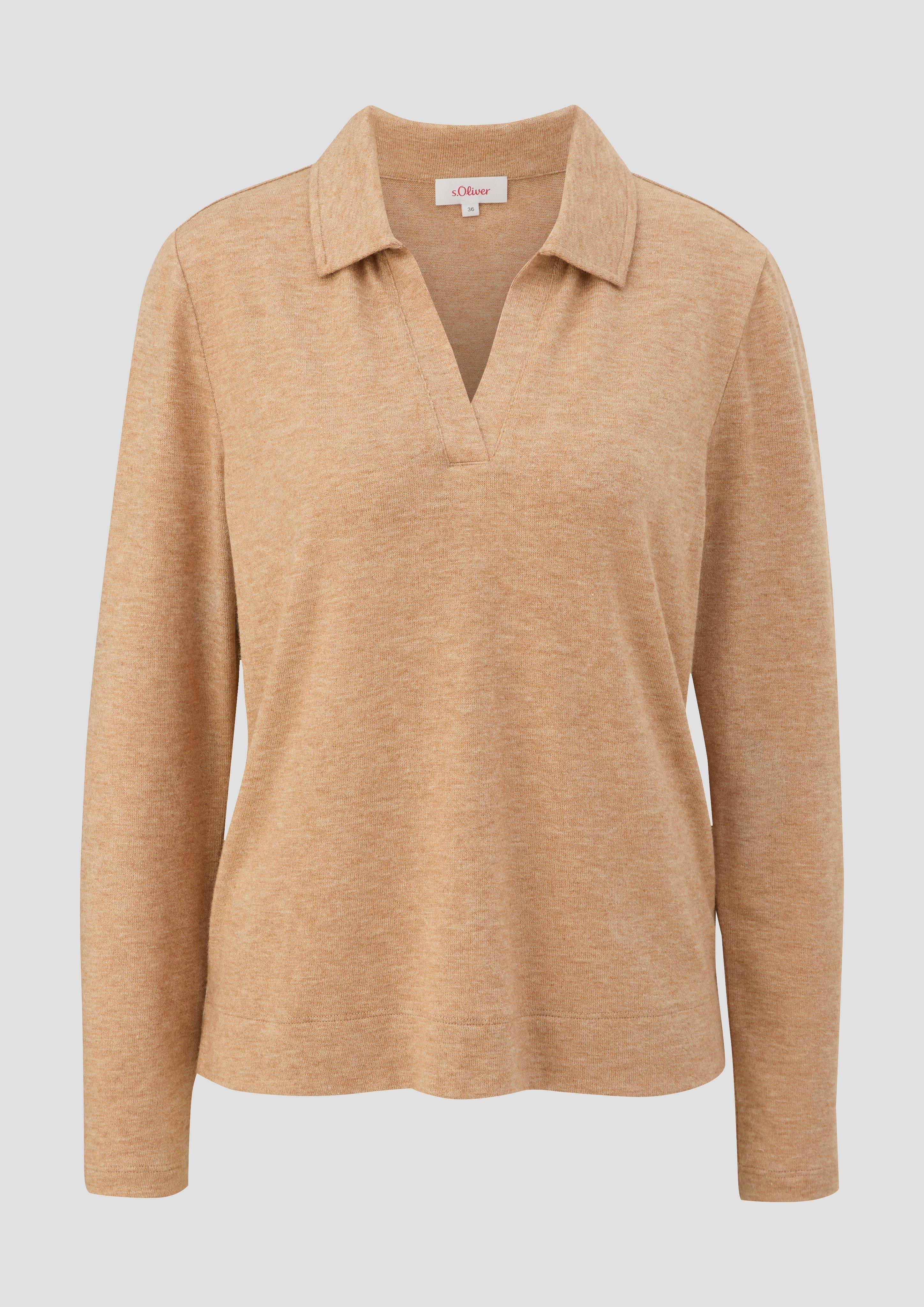 Longsleeve aus Viskosemix  2136289-84W5