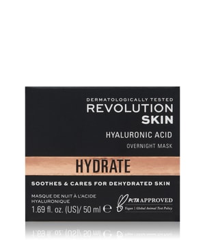 REVOLUTION SKINCARE Hyaluronic Acid Overnight Mask Gesichtsmaske-50 ml