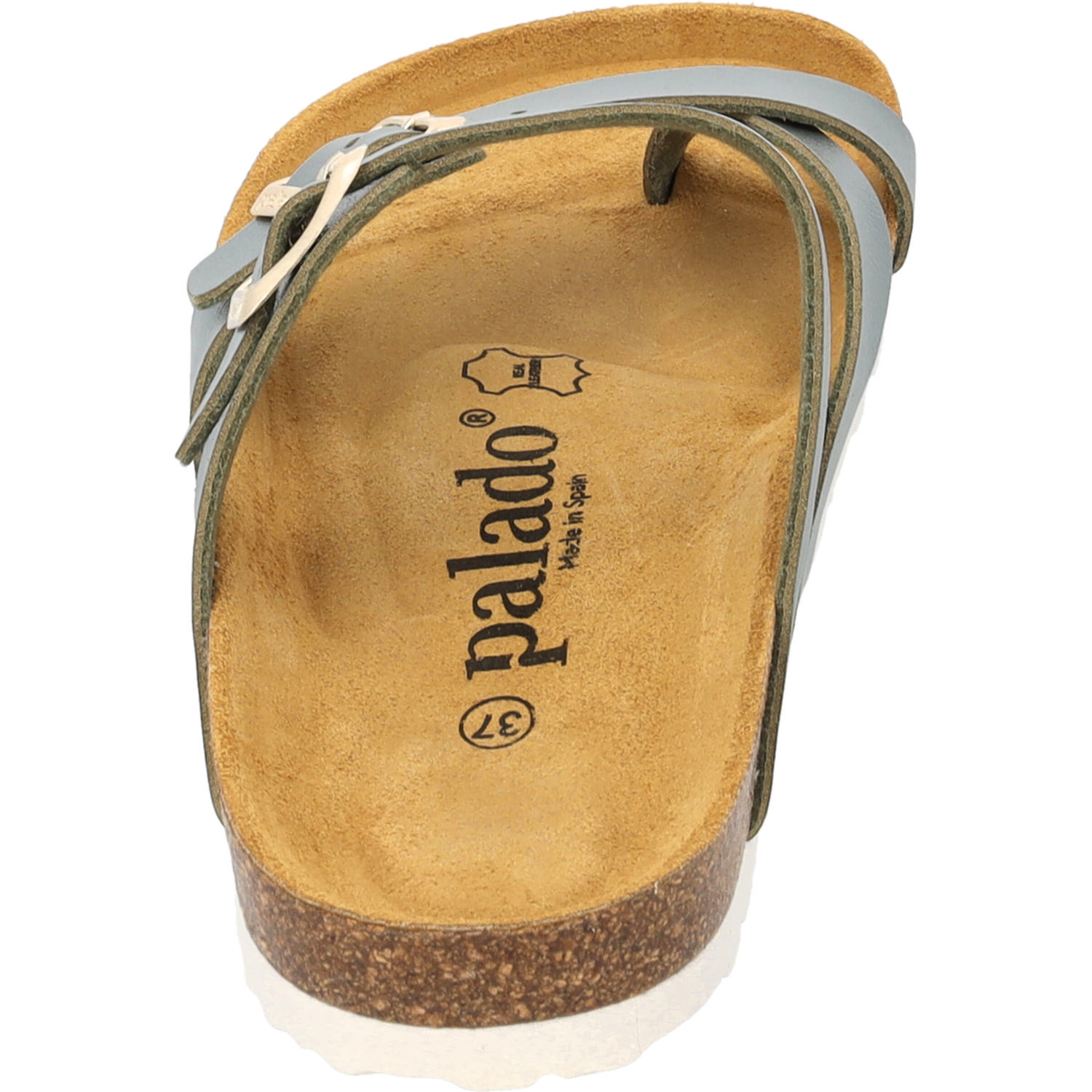 Palado Cres Metallic, Pantoletten, Damen, Olive