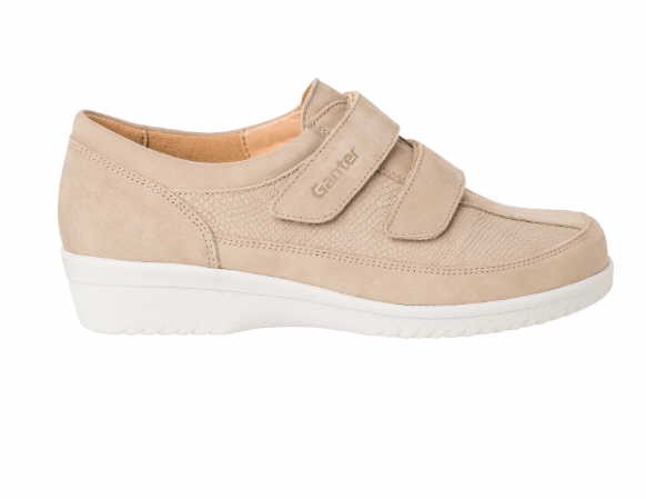 GANTER Komfort Schnürer taupe Inge taupe