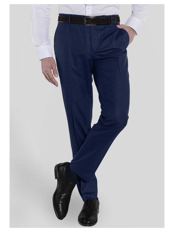 Steffen Klein Anzug SLIM FIT in blau günstig kaufen