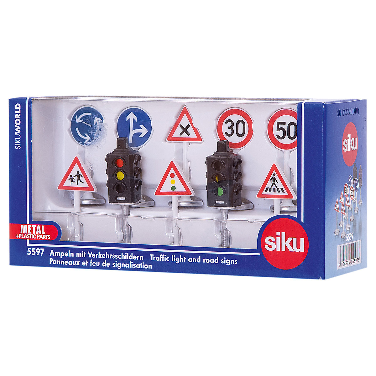SIKU World 5597 Ampeln mit Zubehör