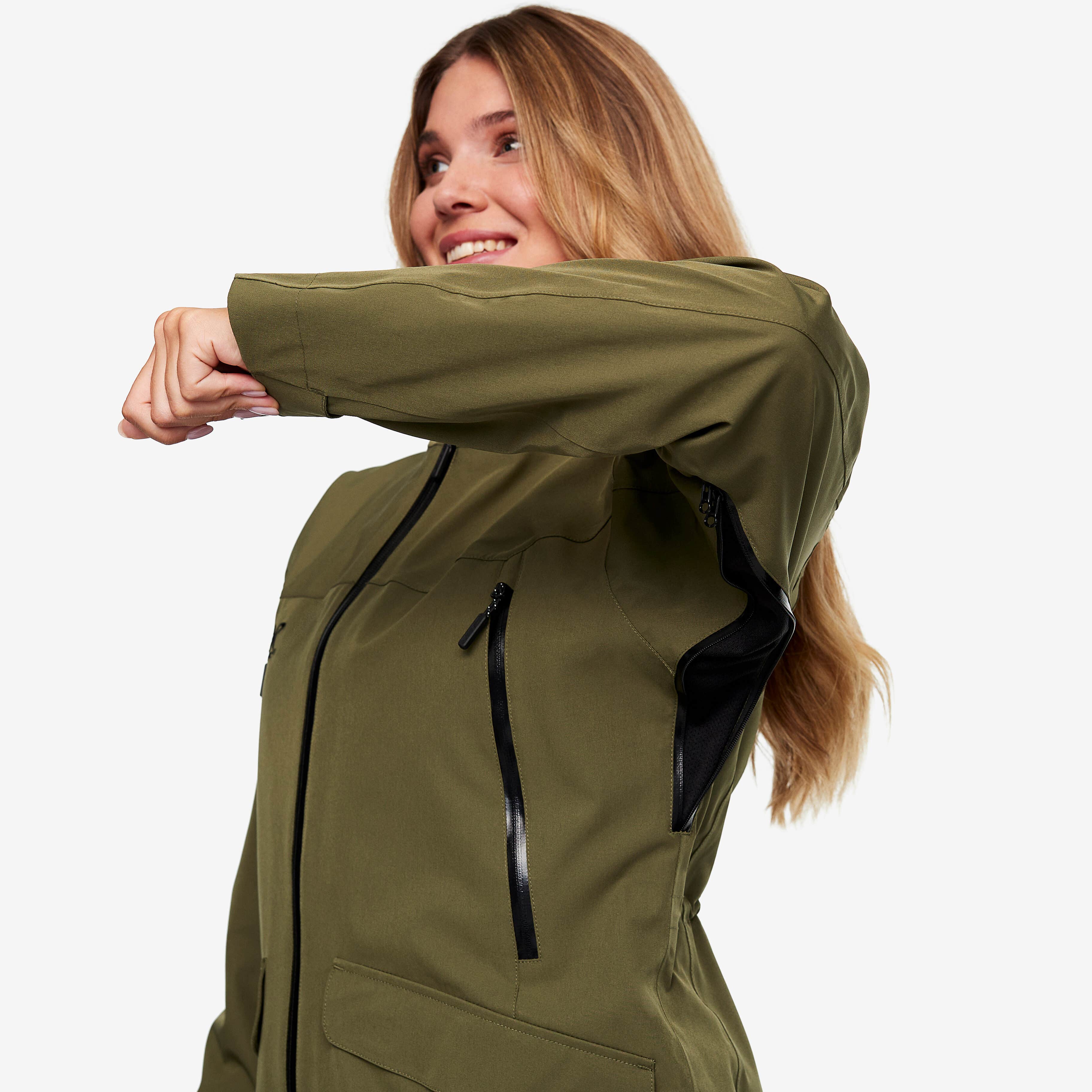 Monsoon Jacket Femme Olive Night