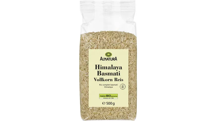 Alnatura Bio Himalaya Basmati Vollkorn Reis 500 g