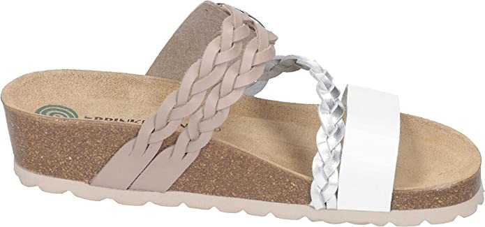 DR. BRINKMANN Komfort Sandalen weiss Pantolette