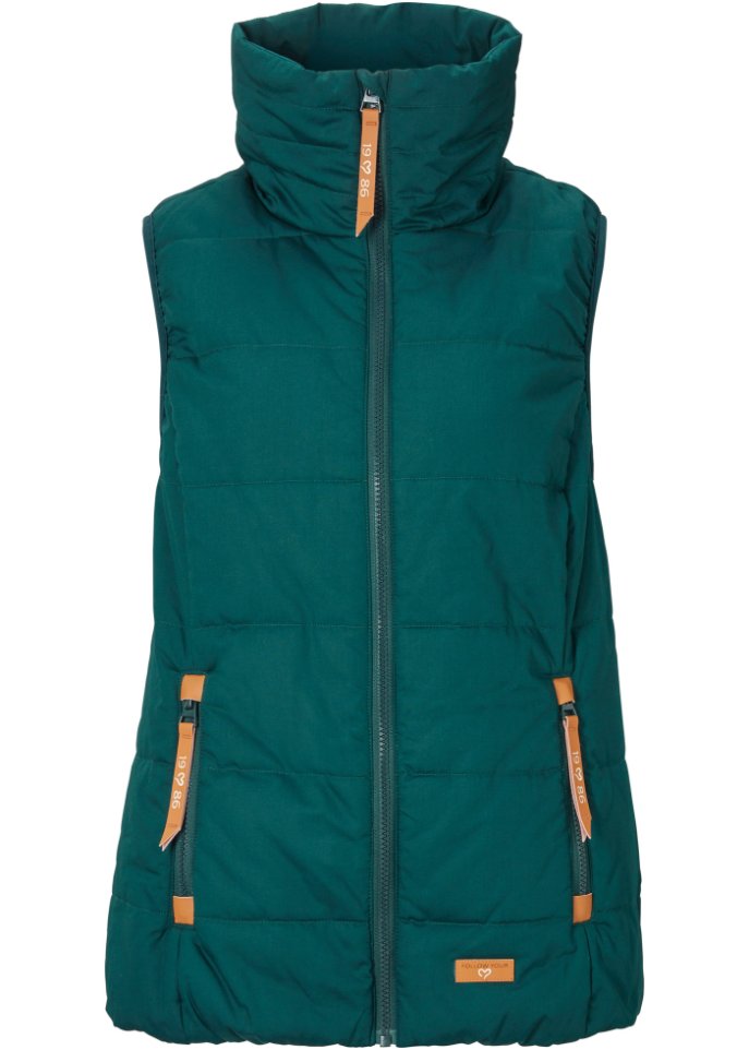 Outdoor-Weste mit Stehkragen
