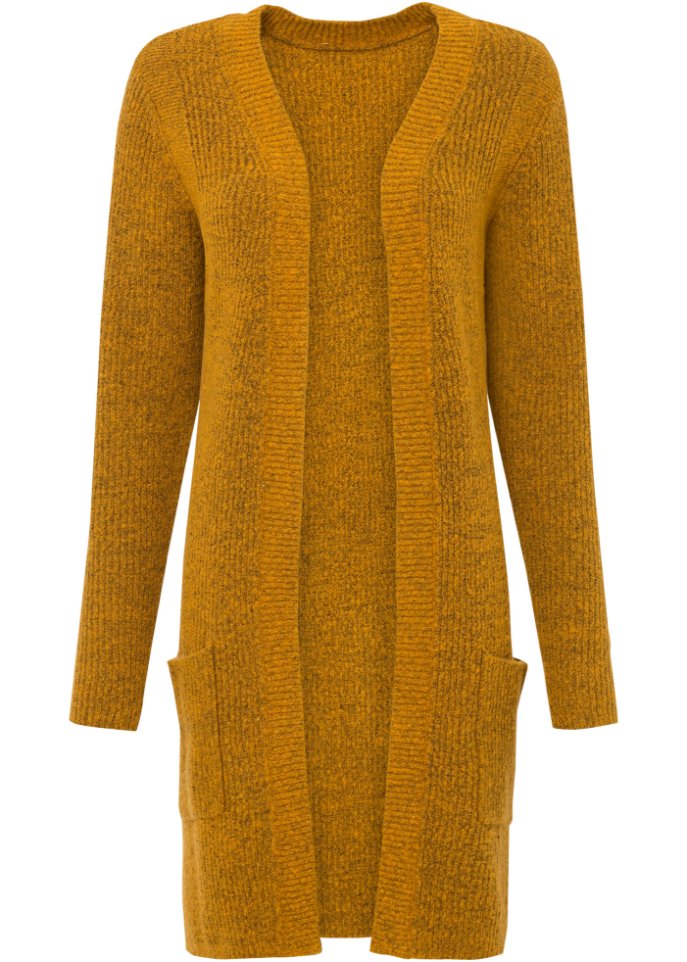 Longstrickjacke