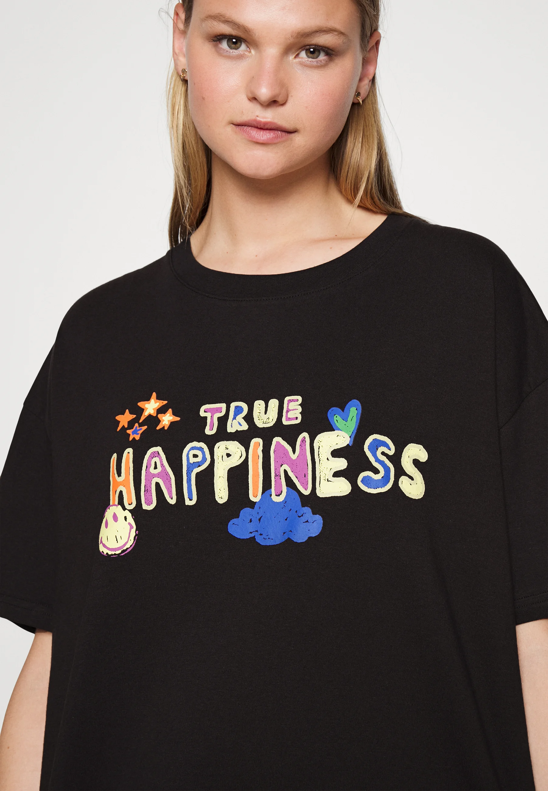 Camisón de algodón sobre el cuerpo