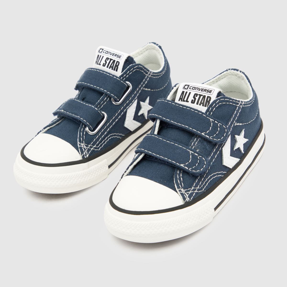 Converse marinblå och vita Star Player 76 v Pojkar Småbarnsskor
